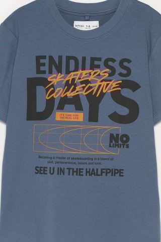 T-shirt - Bleu canard