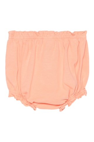 T-shirt et bloomer - Blanc et corail