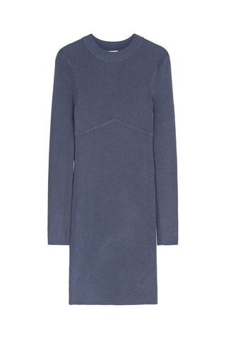 Robe fourrreau - Bleu