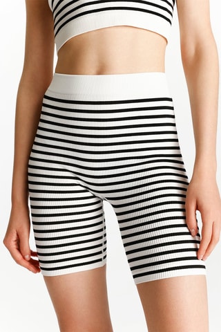 Cycliste taille haute - Blanc