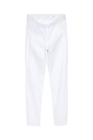 Jegging de maternité 7/8 - Blanc