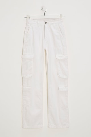 Pantalon cargo - Blanc