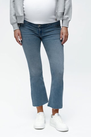 Jean de maternité 7/8 - Bleu marine