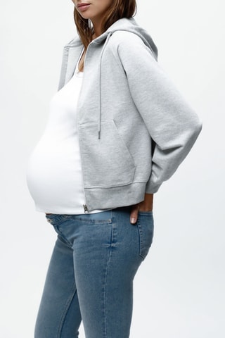 Jean de maternité 7/8 - Bleu marine