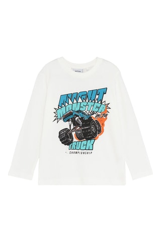 Pyjama - Blanc et anthracite