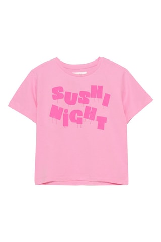 4 t-shirts - Blanc et rose