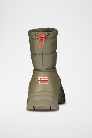 Botas de neve em couro Opluie - Caqui