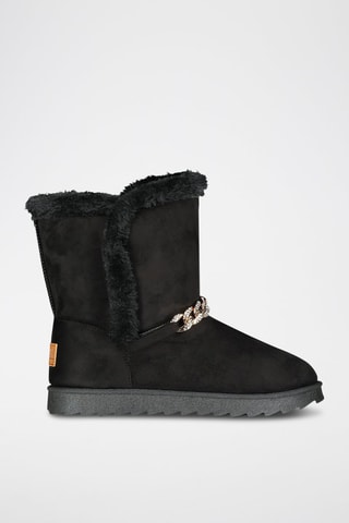 Botins forrados Oseille - Preto