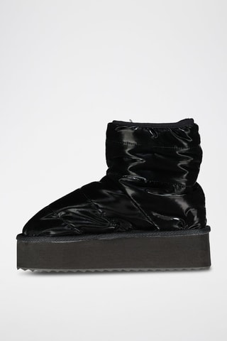Botins com plataforma Ornella - Preto