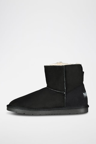 Botins forrados Lady - Preto