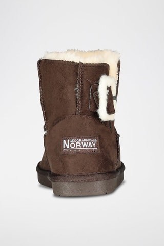 Botins forrados Lady - Castanho