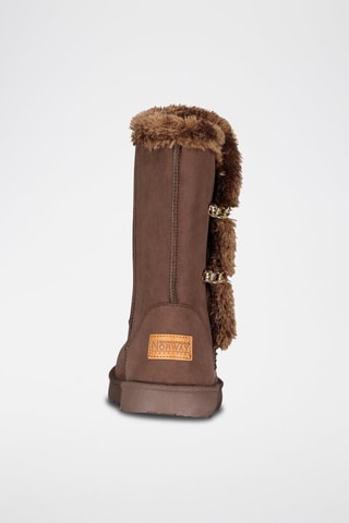 Botins forrados Ovassion - Castanho