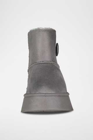 Botins forrados com plataforma Osiris - Cinzento