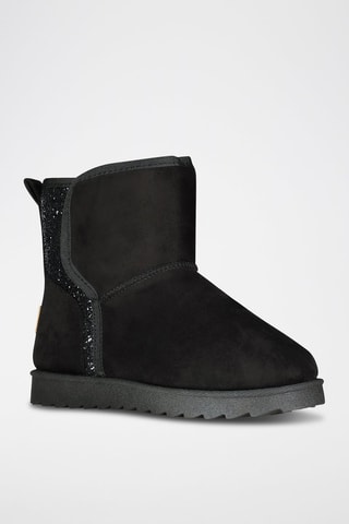 Botins forrados Olga - Preto