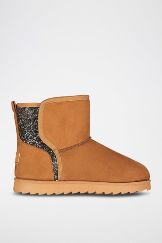 Botins forrados Olga - Camel