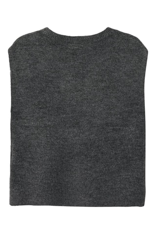 Mouwloze Trui - Donkergrijs - Name it Kids