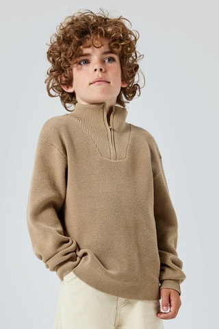 Trui - Taupe - Name it Kids