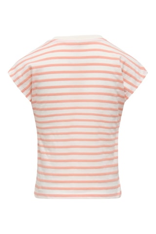 Trui - Ecru en zalmkleurig - Kids Only