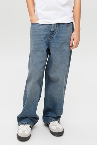 Biologisch Katoenen Jeans - Blauw-grijs - Jack & Jones Junior
