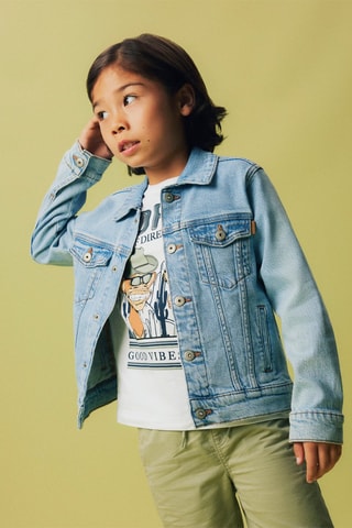 Spijkerjasje - Hemelsblauw - Name It