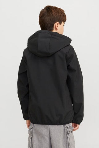 Jasje met Capuchon - Zwart - Jack & Jones Junior