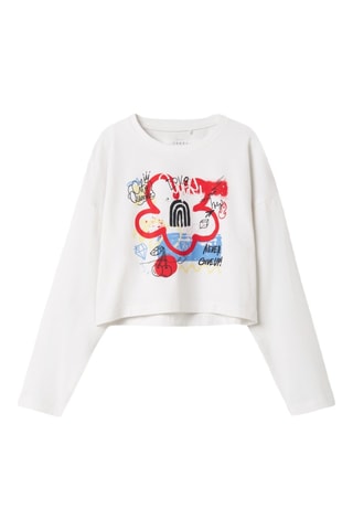 Crop Top - Wit - Name It