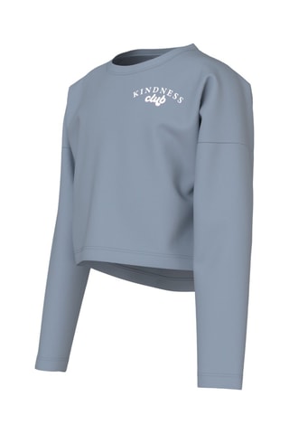 Crop Top - kobaltblauw- Name It