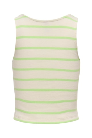 Top - Ecru en Groen - Kids Only Girl