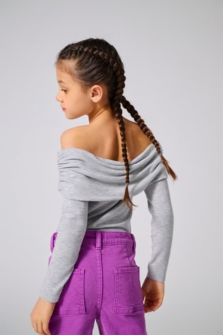 Top - Grijs - Kids Only Girl