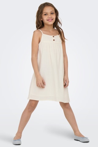 Biologisch Katoenen Jurk - Ecru - Kids Only