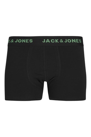 7 Biologisch Katoenen Boxers - Zwart - Jack & Jones Junior