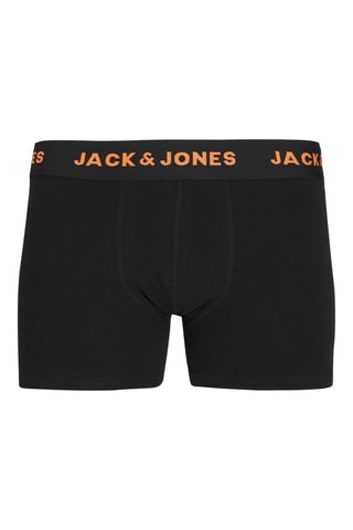 7 Biologisch Katoenen Boxers - Zwart - Jack & Jones Junior