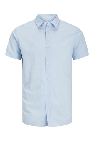 Camisa em linho - Azul-celeste - Jack & Jones Junior