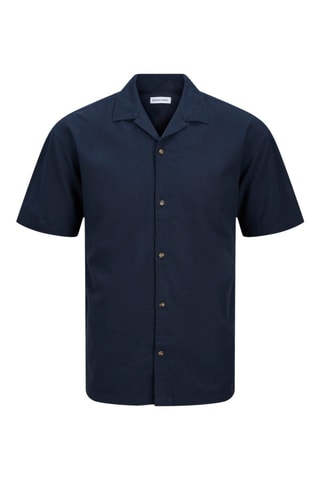 Camisa em linho - Azul-marinho - Jack & Jones