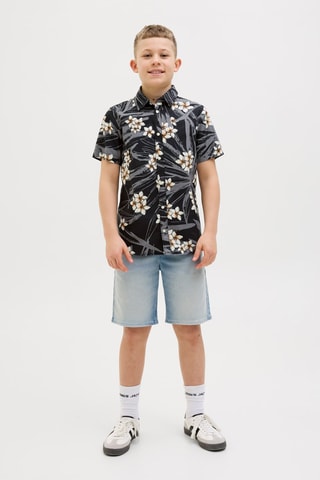 Camisa regular - Preto - Jack & Jones Junior