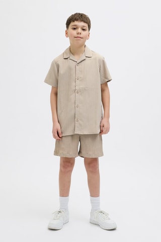 Camisa relaxed - Bege - Jack & Jones Junior