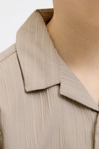 Camisa relaxed - Bege - Jack & Jones Junior