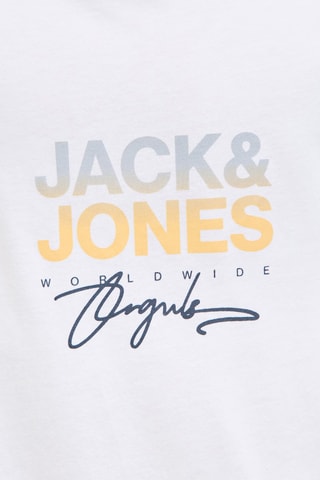 T-shirt - Wit - Jack & Jones Junior