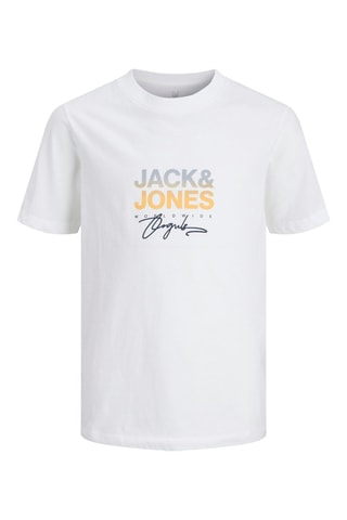T-shirt - Wit - Jack & Jones Junior