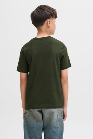 T-shirt - Donkergroen Jack & Jones Junior
