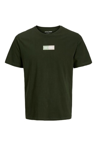 T-shirt - Donkergroen Jack & Jones Junior