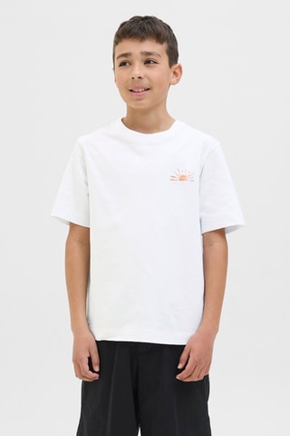 T-shirt - Wit - Jack & Jones Junior