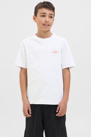 T-shirt - Wit - Jack & Jones Junior