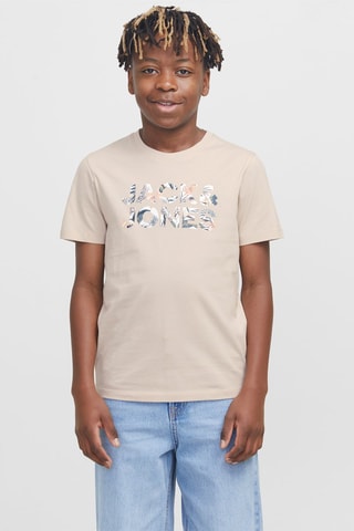 T-shirt - Lichtbeige - Jack & Jones Junior