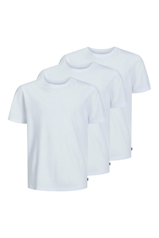 Biologisch Katoenen T-shirt - Wit - Jack & Jones Junior