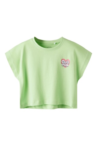 T-shirt - Lichtgroen - Name it Kids