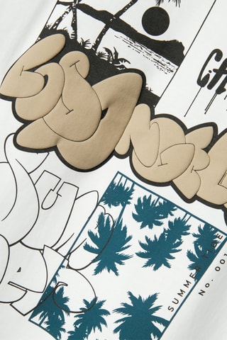 Biologisch Katoenen T-shirt - Wit - Name it Kids