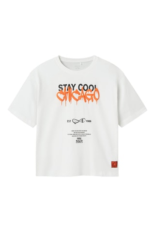 Biologisch Katoenen T-shirt - Wit - Name it Kids