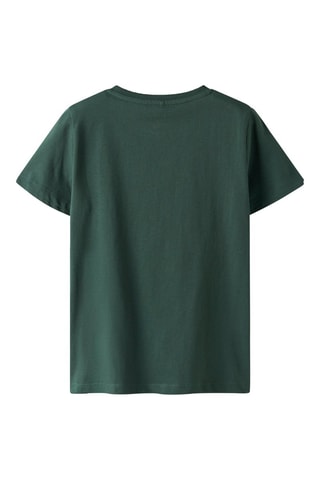 Biologisch Katoenen T-shirt - Donkergroen Name it Kids