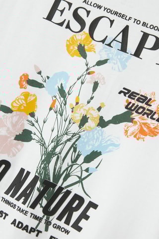 Biologisch Katoenen T-shirt - Wit - Name it Kids